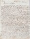 Delcampe - 1800 - Marque Postale 32 BORDEAUX Sur Enveloppe Pliée Avec Corresp Privée De 3 Pages Denses Vers Paris - 1701-1800: Precursores XVIII
