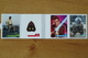 Star Wars 2019 - 4 Cartes Différentes - Stickers Leclerc N° 03 - 42 - 56 - H  Voir Scan - Star Wars