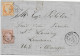 1874 - MIXTE SIEGE + CERES Sur LETTRE De LE MUY GC 2593 (VAR) => ST LANDRY LOUISIANNE (USA) - 1870 Beleg Van Parijs