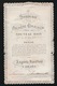 H.PRENTJE IMAGE PIEUSE -  CH.LETAILLE 10  - PREMIERE COMMUNION GENT NOUVEAU BOIS 1879 -   2 SCANS - Imágenes Religiosas