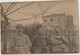 SALONIQUE - Lot De 2 Photos Souples De Soldats Français à L'Hopital Russe Et En Compagnie D'un Religieux Grec ( Pope ) - Guerre, Militaire