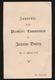 SOUVENIR D/M PREMIERE COMMUNION ET DE MA CONFIRMATION  1888 - JEANNE DUTRY - Devotieprenten