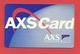 TELECARTE Prépayé AXS-CARD     Voir 2 Scan - Andere & Zonder Classificatie