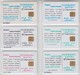 UKRAINE 1998 UKRTELECOM 6 DIFFERENT CARDS - Ukraine