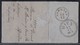 Preussen Brief Mif Minr.16,17 R3 Barmen Ritterhausen 13.12. Gel. Nach K2 Wien Und K1 Hernals - Autres & Non Classés