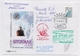 NORTH POLE Station Base Polar ARCTIC Mail Cover USSR RUSSIA Arkhangelsk Shtockman Ship Signature Helicopter - Stazioni Scientifiche E Stazioni Artici Alla Deriva