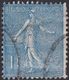 Delcampe - FRANCE, 1903,24-33, Type Semeuse (Yvert 129a Type II,130,205). - 1903-60 Semeuse Lignée