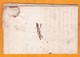 1768 - Marque Postale DE CASTRES, Tarn Sur  Lettre Avec Correspondance Vers Toulouse, Haute Garonne - 1701-1800: Precursors XVIII