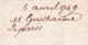 1749 -  Lettre Pliée De Paris  Vers Brignolle / Brignoles, Var - Mention Tarifaire Manuscrite - 1701-1800: Précurseurs XVIII