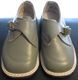 USSR Soviet Russia Childrens Shoes , Childrens Shoes Gray Size 14,5 Akhtyrka New Rare - Shoes