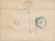 30/752 -- Lettre Précurseur ST TROND 1837 En PP Vers BXL - Boite Rurale L - SR Au Verso - Port 4 Décimes - Correo Rural