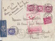 1° Service Postal Aérien France-Etats Unis Obl. Paris 92 Le 23/5/39 Sur N° 369 Paix, 374, 376 Cérès = Tarif à 12F25 - 1927-1959 Covers & Documents