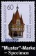 BERÜHMTE BAUWERKE & MONUMENTE : Michelstadt 1984 (Febr.) 60 Pf. "Rathaus Michelstadt" Mit Amtl. Handstempel  "M U S T E  - Monuments