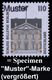 BERÜHMTE BAUWERKE & MONUMENTE : B.R.D. 1997 (Aug.) Bauwerke, Dauerserie 110 Pf. Schloß Bellevue (Berlin), 220 Pf. Brühl' - Monuments