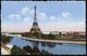 TÜRME : FRANKREICH 1953 (10.8.) AFS: PARIS VII/C.1559/LA TOUR EIFFEL/SOMMET 300 METRES = Hauspostamt Eiffel-Turm Auf Bla - Denkmäler