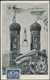 EVANGELISCHE SAKARALBAUTEN / KIRCHEN / DOME : MÜNCHEN/ A/ 13./ DEUTSCHES TURNFEST 1923 (18.7.) Seltener SSt (Bo.31 II =  - Chiese E Cattedrali