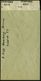 WESTZONEN / BIZONE / TRIZONE (BIS 1949) : HAMBURG 13/ O 1947 (11.2.) 2K-Steg Auf Kontrollrat Ziffer 6 Pf. + 3x 24 Pf. +  - Other & Unclassified