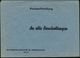 B.R.D.-BUNDESPRÄSIDENTEN & BUNDESKANZLER : Bonn 1953 Blauer Umschlag: Postwurfsendung "An Alle Haushaltungen BUNDESKANZL - Autres & Non Classés