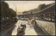 UNTERGRUNDBAHN /U-BAHN : Berlin-Kreuzberg 1902/11 U-Bahnhof Möckernbrücke, 7 Verschiedene S/w.- U. Color-Foto-Ak. , Teil - Eisenbahnen