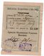 1929 YUGOSLAVIA,MONTENEGRO,POSTAL MONEY ORDER,NIKSIC - Covers & Documents