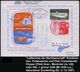 TRANSATLANTIK-ERSTFLÜGE (OHNE KATAPULTPOST) : ÖSTERREICH 1957 (1.12.) Roter SSt: GRAZ/TAG DER BRIEFMARKE/BRIEFM.AUSSTELL - Autres (Air)