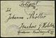 LUFTFELDPOST I. WK : POSEN W/ *3* 1917 (18.4.) MaStrichSt. + Viol. 2K-Hdn: FLIEGER ERSATZ ABTEILUNG No.4/POSEN (Nr.1205, - Avions