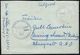 LUFTWAFFE 1939-45 / LUFTFELDPOST II.WK : DEUTSCHES REICH 1941 (Apr./Dez.) 4 Verschiedene Briefstempel: L 26700, 1x Aptie - Avions