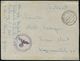 LUFTWAFFEN-FLUGSCHULEN & AKADEMIEN : POCKING (NIEDERBAY) 2/ C #bzw.# B 1941/43 3 Verschiedene Briefstempel Der Luftnachr - Flugzeuge