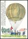 BALLON / BALLON-FELDPOST : (14ab EGLOFS (WÜRTT)/ A 1957 (22.9.) 2K-Steg = Landeort, Viol. Ra. Ballon "Helvetia" Aus Züri - Airships