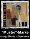 KÜNSTLER & MALER IN DEUTSCHLAND : B.R.D. 1987 (Mai) 80 Pf. "100. Geburtstag Kurt Schwitters" (Collage) Mit Amtl. Handste - Other & Unclassified