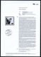 KÜNSTLER & MALER IN DEUTSCHLAND : B.R.D. 1987 (Mai) 80 Pf. "100. Geburtstag Kurt Schwitters" (Collage) Mit Amtl. Handste - Autres & Non Classés