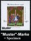 KÜNSTLER & MALER IN DEUTSCHLAND : B.R.D. 1996 (Nov.) Weihnachten, Kompl. Satz = Buchmalerei, Perikopenbuch Heinrichs II. - Autres & Non Classés