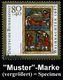 AUSLÄNDISCHE KÜNSTLER & MALER : B.R.D. 1987 (Nov.) 80 + 40 Pf. Weihnachten = Buchmalerei Aus Engl. Psalter ("Geburt Chri - Altri & Non Classificati