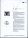 DEUTSCHSPRACHIGE DICHTER & LITERATUR : B.R.D. 1979 (Aug.) 110 Pf. "800. Todestag Hildegard V. Bingen" Mit Amtl. Handstem - Writers