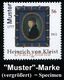 DEUTSCHSPRACHIGE DICHTER & LITERATUR : B.R.D. 2002 (Okt.) 56 C. "225. Geburtstag Heinrich V. Kleist" Mit Amtl. Handstemp - Ecrivains