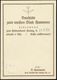 LOGE / FREIMAURER : Hannover 1 1927 (19.9.) Dekorative Einladungs-Kt.: "Bauhütte Zum Weißen Blatt.." (Hüttenabend) Selte - Franc-Maçonnerie