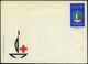 ROTKREUZ-JUBILÄEN : POLEN 1962 40 Gr. Sonder-P U. 60 Gr. Sonder-U: 100 Jahre Genfer Konvention (Rotkreuz-Flammenschale)  - Red Cross