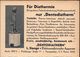 MEDIZINISCHE AUSRÜSTUNG & INSTRUMENTE : BERLIN-SCHÖNEBERG/ *1II 1931 (14.4.) PFS 3 Pf. Auf (halber) Reklame-Kt.: Diather - Médecine
