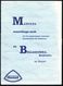 PHARMAZIE / MEDIKAMENTE : (14b) BIBERACH  (RISS)/ Thomae 1953 (13.8.) AFS Auf Grüner (halber) Reklame-Kt.: MASIGEL.. BEL - Pharmacy