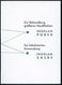 PHARMAZIE / MEDIKAMENTE : (22b) INGELHEIM (RHEIN) 2/ C.H.BOEHRINGER SOHN.. 1953 (12.8.) AFS (Firmen-Logo) Auf (halber) R - Pharmacie