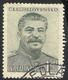 ERROR --STALIN 1949--CZECHOSLOVAKIA - Errors, Freaks & Oddities (EFO)