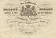 1847 PARIS  MODE COUTURE RUE LAFFITTE MADAME MALLARD COUTURIERE Pour Mme TOURET  VOIR SCANS - 1800 – 1899