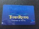 Hotelkarte Room Key Keycard Clef De Hotel Tarjeta Hotel  THREE RIVERS CASINO & HOTEL  FLORENCE OREGON - Non Classés