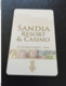 Hotelkarte Room Key Keycard Clef De Hotel Tarjeta Hotel   SANDIA Resort & Casino  ALBUQUERQUE - Ohne Zuordnung