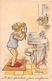 ¤¤  -  ILLUSTRATEUR  " Roger LEVASSEUR " -  Petite Fille Dans Une Salle De Bain     -   ¤¤ - Levasseur, Roger