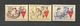 URSS - 1961 - N. 2456** - N. 2463/65** - N. 2466** (CATALOGO UNIFICATO) - Neufs