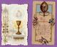 Image Pieuse Communion Villers Bocage  1896 Et 1907 - - Godsdienst & Esoterisme