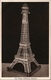 ! [75] Cpa Paris Eiffelturm, Tour Eiffel, Strohuhr, Horlogie - Tour Eiffel