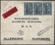 Belgien - R - Brief  29.09.1930 / Brüssel Nach Nürnberg ( Deutschland ) / Siehe Fotos - Cartas & Documentos