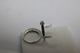 Delcampe - A60043/1 - Doppio Anello Con Zircone Austriaco Misura 7 - Ring